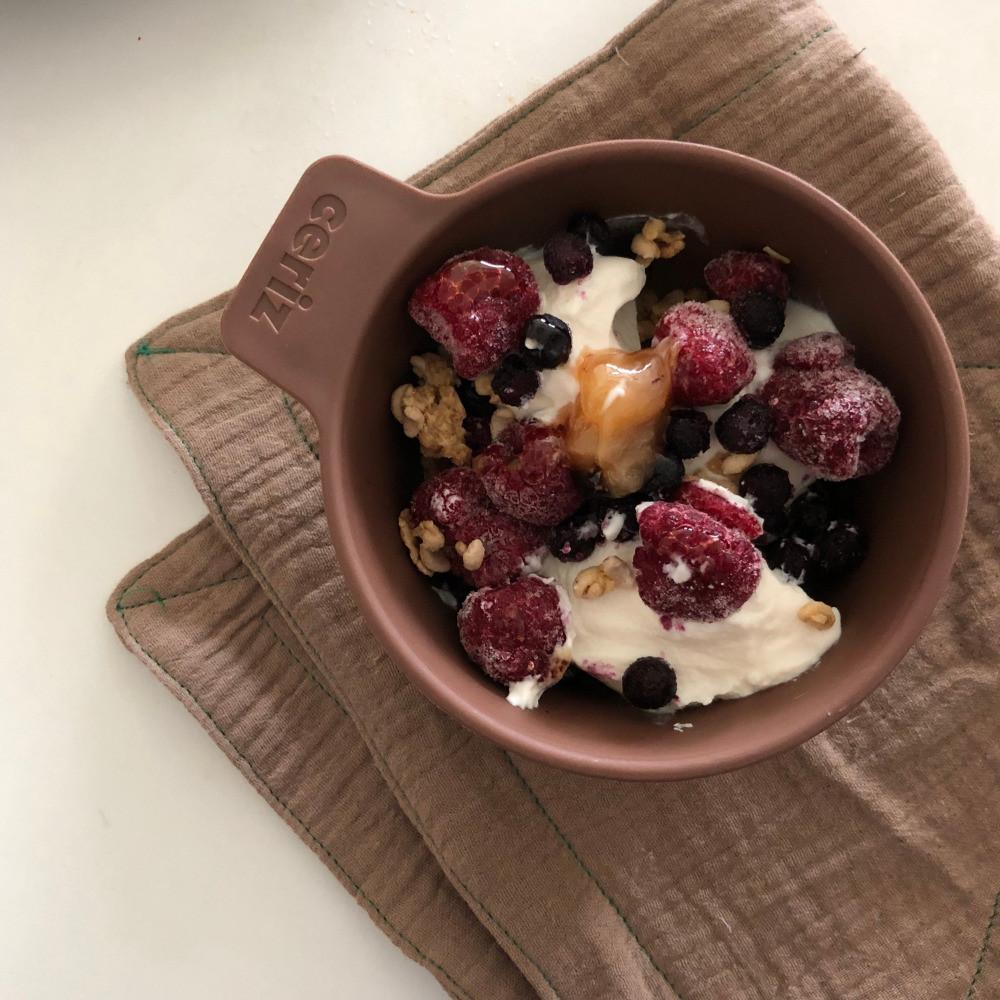 그릭 요거트 시리얼 볼 보울 디저트 감성 캠핑 그릇 식기 밥 공기 - 시리츠 캐쥬얼시리즈