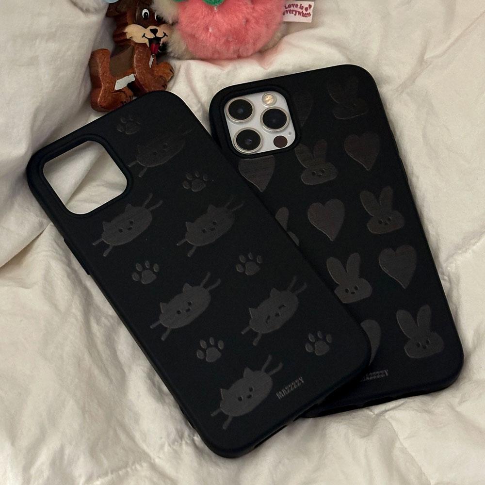 signature Cat&Daisy case (black)