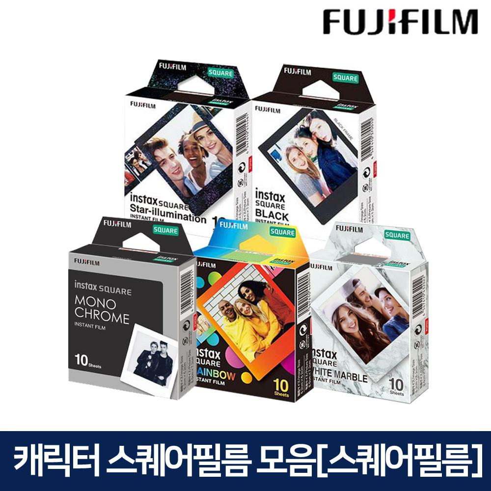 인스탁스 캐릭터 스퀘어필름 모음/폴라로이드 SQ1 SQ6 SQ10 SQ20 쉐어 SP3