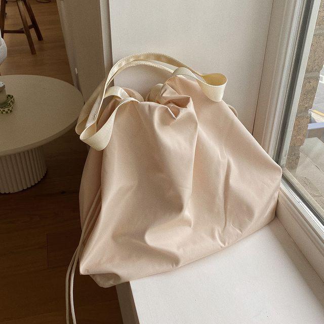크렘 복조리 나일론가방 보부상 빅사이즈
