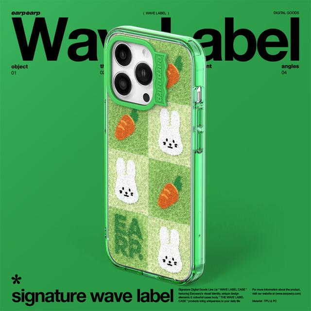 CHECKER BOARD CARROT POPO-GREEN(웨이브라벨)