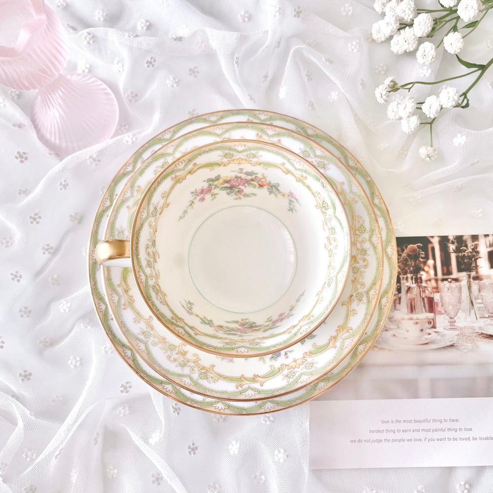 노리다케 제니스 앤틱찻잔 홍차잔 빈티지커피잔