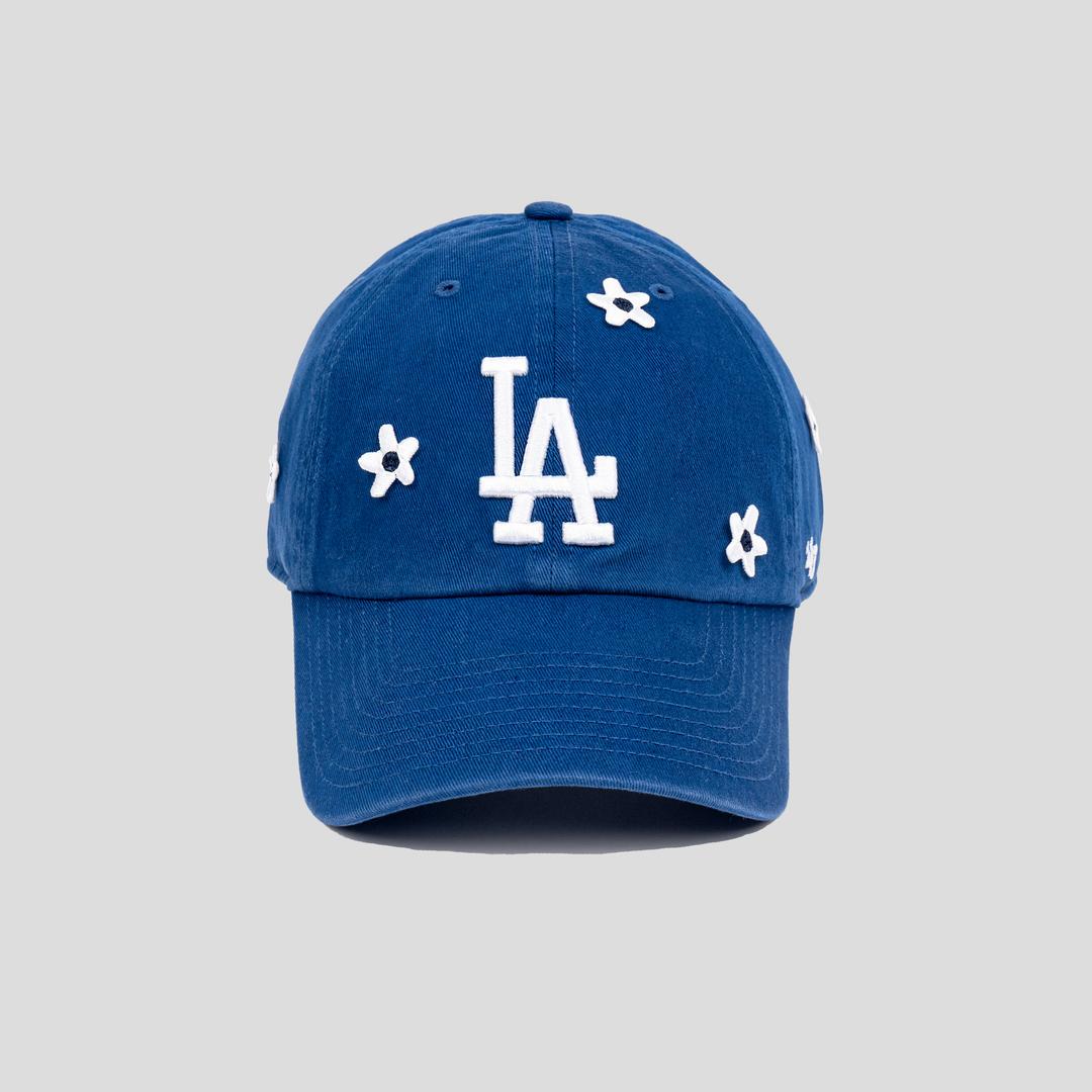 [47 BRAND] LA flower emb cap blue (B)