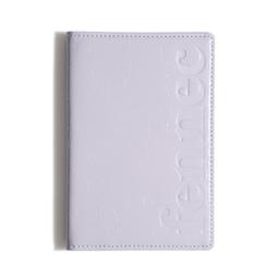 CRINKLE PASSPORT CASE - FOG LAVENDER