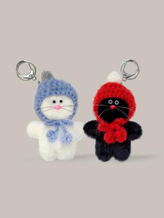 앙고라 모자 김테오키링 2color 인형 열쇠고리 백참