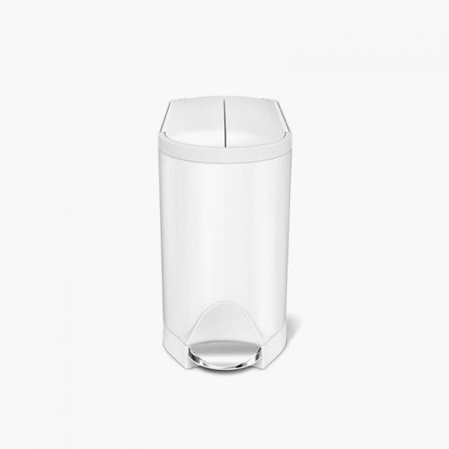 Butterfly Step Can 10L White (SPH-CW1899)