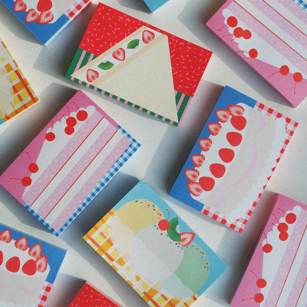 후르츠후라이 Fruit Dessert 메모패드