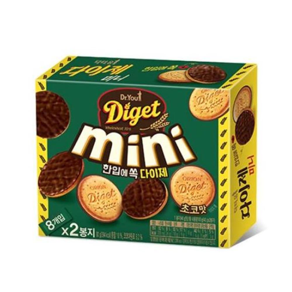 오리온 한입에쏙다이제 미니 초코맛 80g(2P)