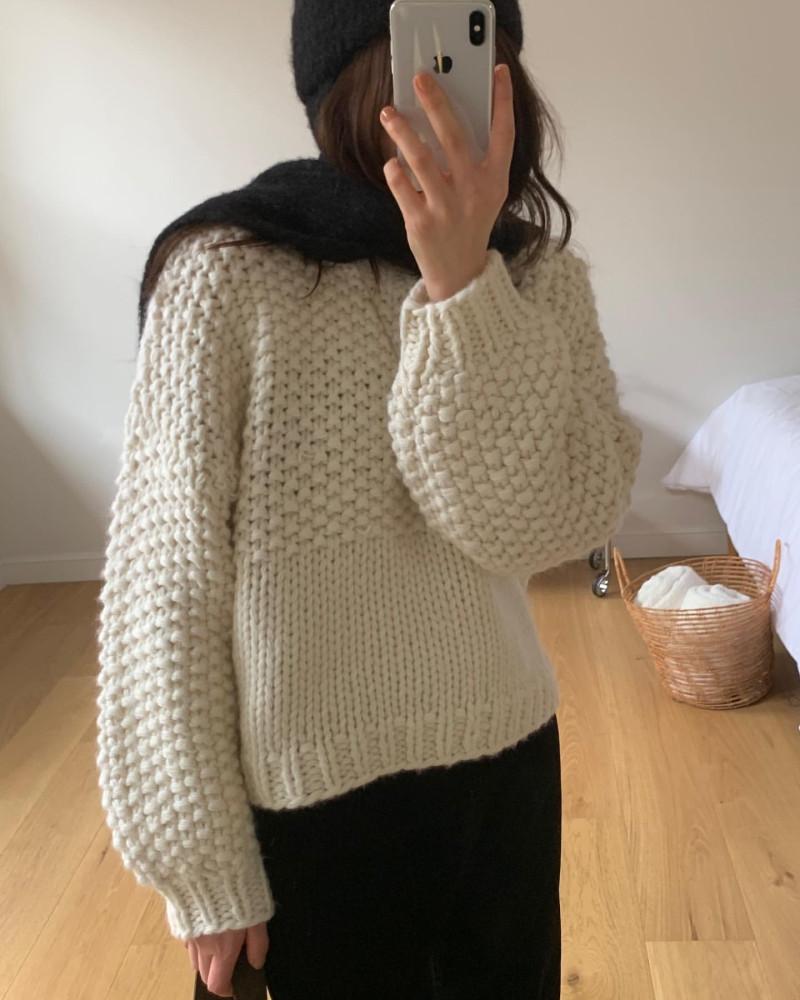 아 회당일/23fw 마레 핸드풀오버니트 3colors