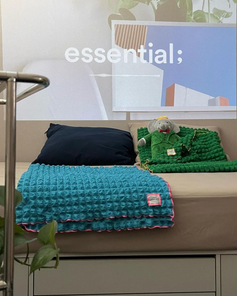 유니크 블랭킷&테이블보 2color