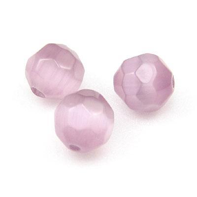 캣츠아이 라운드컷 축구볼  6mm Lt. Amethyst(10개)