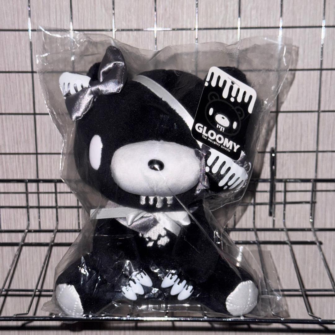 [망키야] 글루미베어 아이패치 봉제인형 블랙