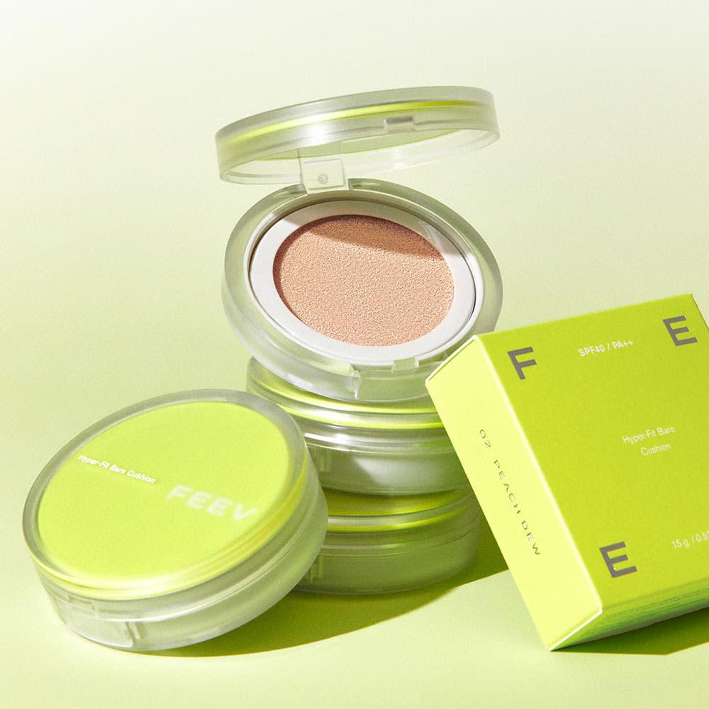 FEEV 하이퍼-핏 베어 쿠션 15g + 리필 15g SFP40 / PA++