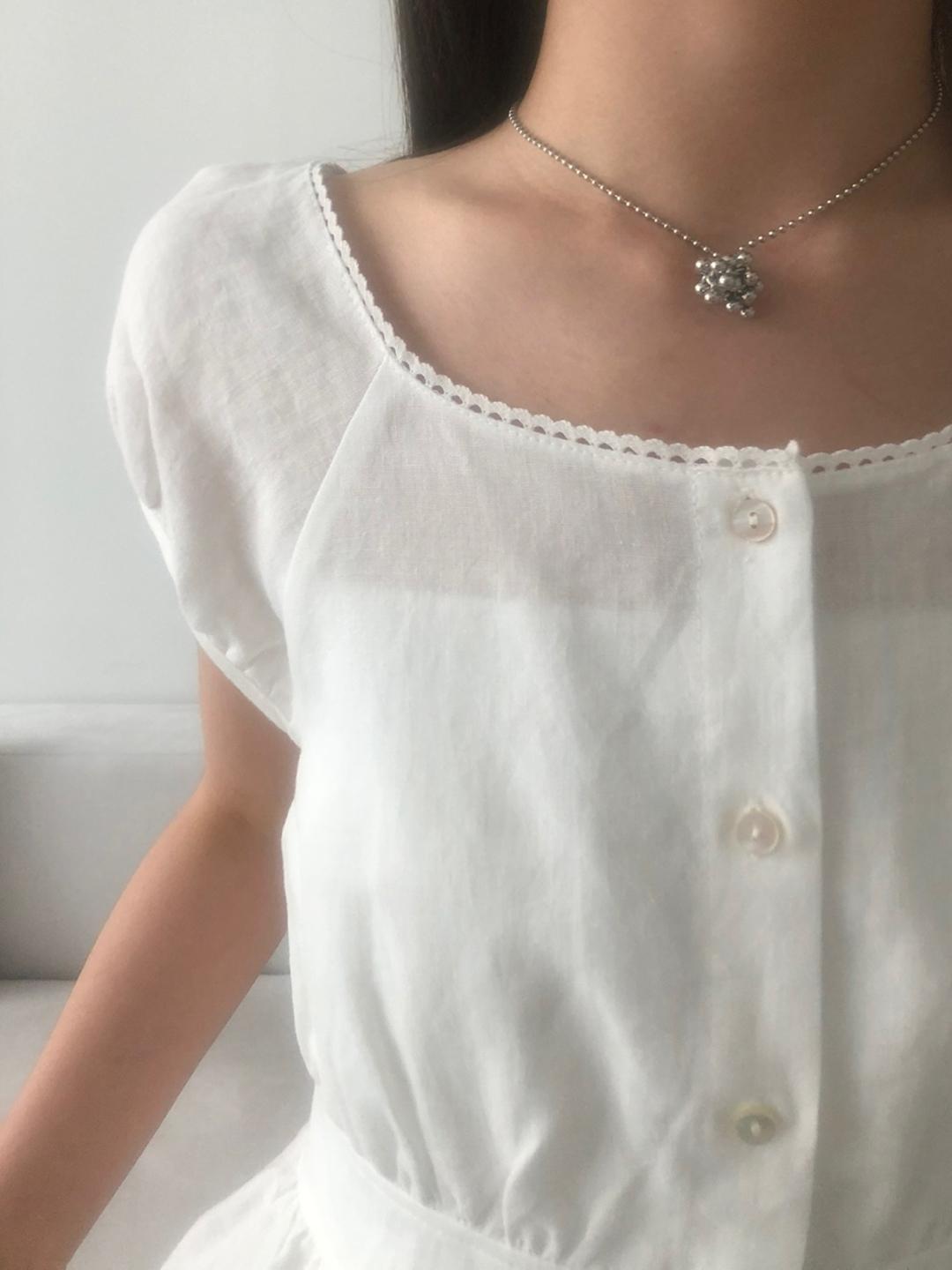 Grape beads set necklace