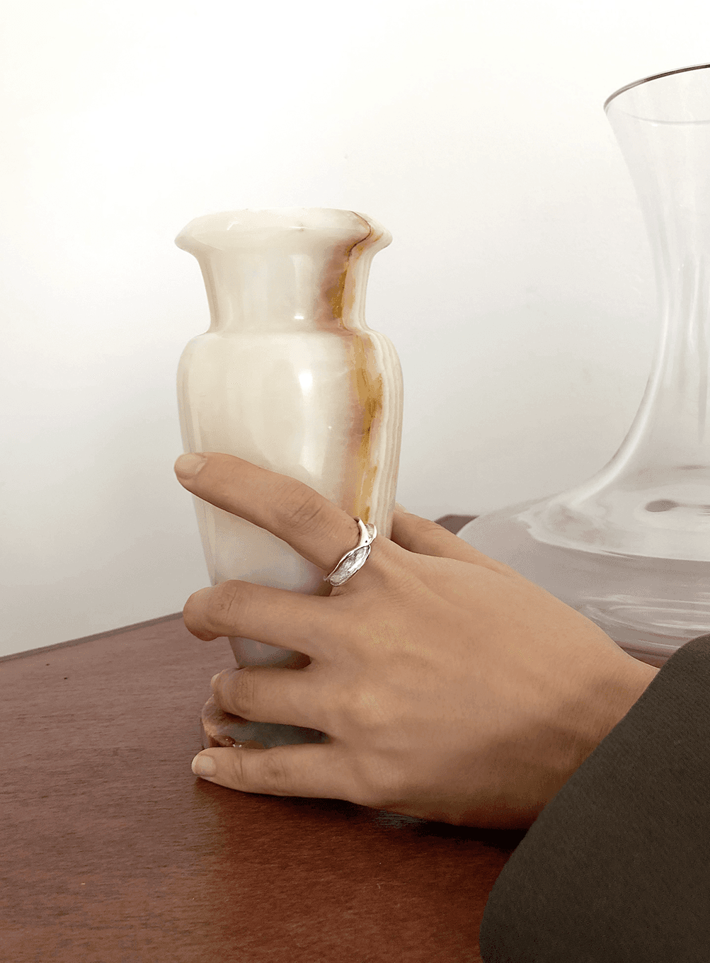 Twist rough ring