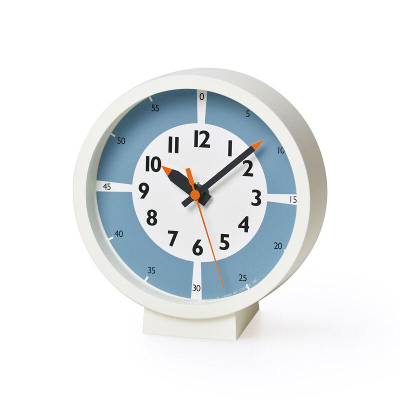 [Lemnos]Fun Pun Clock For Table Light Blue (YD18-05 LBL)탁상시계