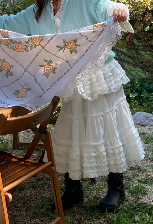 hoho frill skirt
