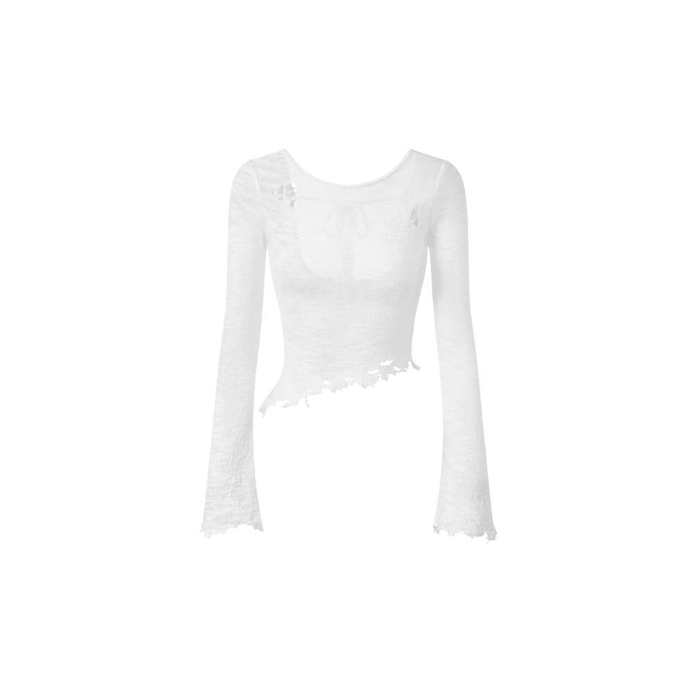[AESIR STUDIOS : 에이서 스튜디오] Women - Aurora - Two side long tee
