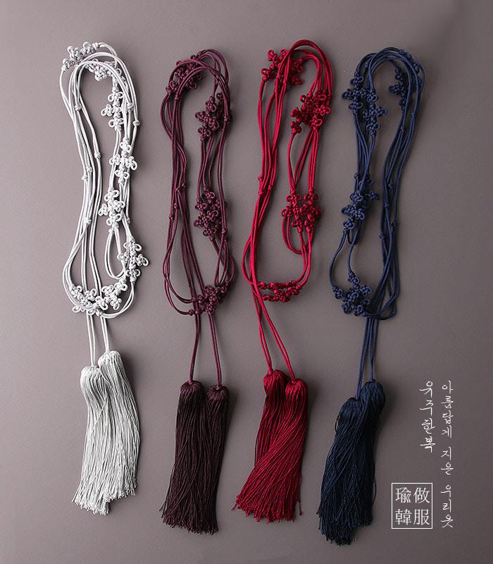 전통매듭도포끈[성인술띠]