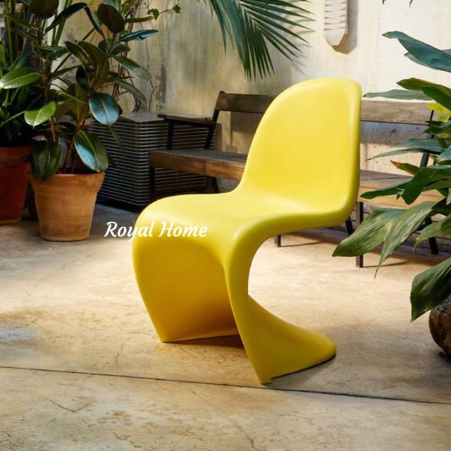 비트라 팬톤체어 원색 1인용 독서의자 편한식탁의자 5컬러