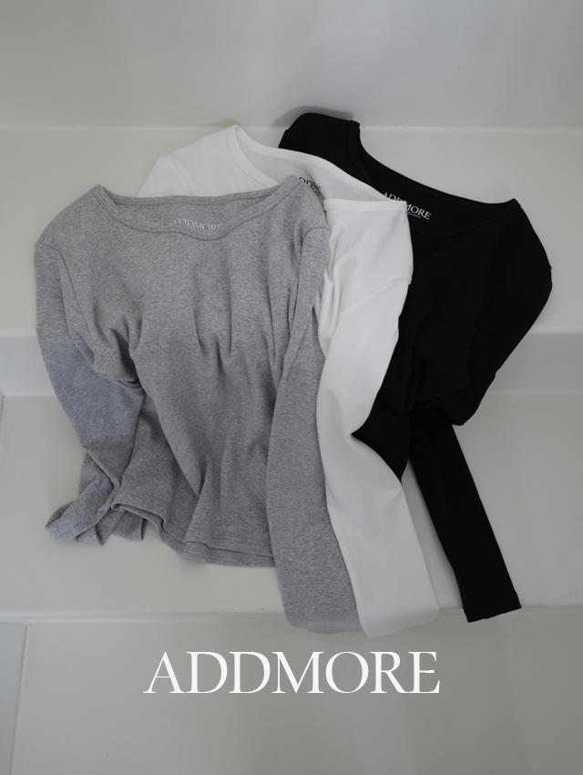 에드모어 [3만장돌파/이너티/기본티][IS-BASIC] mts736 이즈 베이직 슬림 긴팔 티셔츠