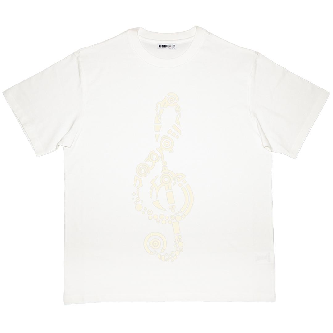 CL3f  t-shirt  /  White notes