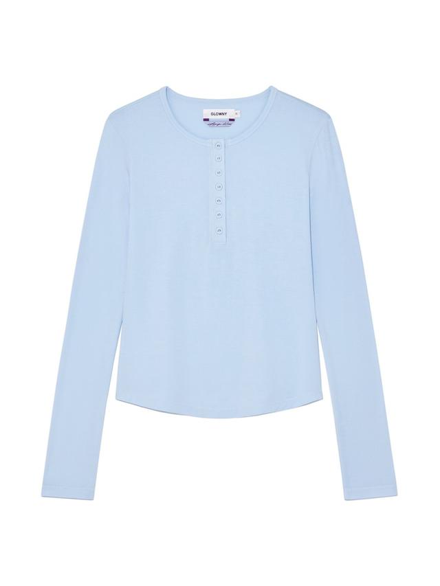 PURE MODAL LONG SLEEVE (BABY BLUE)