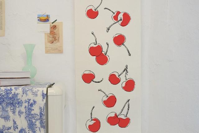 fruit/과일 B_세로형 패브릭 포스터 / 바란스커튼(2size)