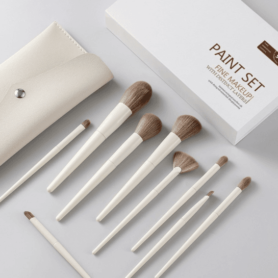 저자극 10종 메이크업 고급브러쉬 세트 파우더브러쉬 파운데이션브러쉬 컨투어브러쉬 쉐딩브러쉬 볼터치브러쉬 블러셔브러쉬 하이라이터브러쉬 섀도우브러쉬 컨실러브러쉬 메이크업브러쉬 파우치