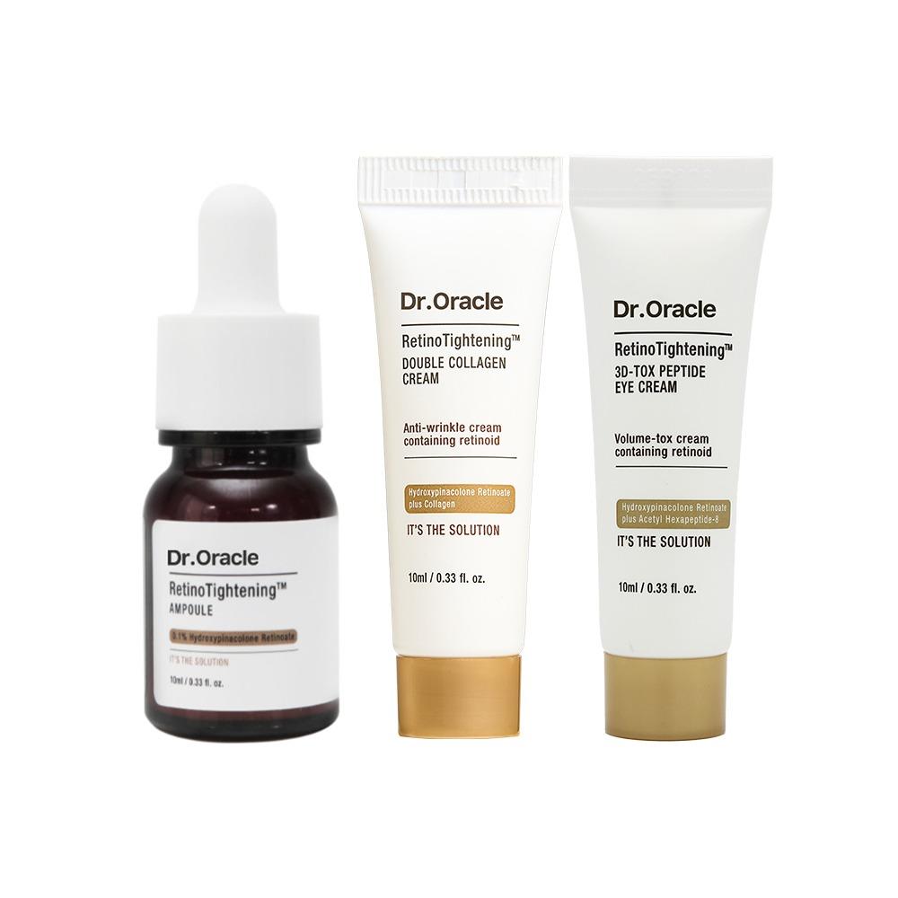 ●공식몰 회원한정●레티노타이트닝미니어처 3종 Trial Kit(앰플+크림+아이크림)