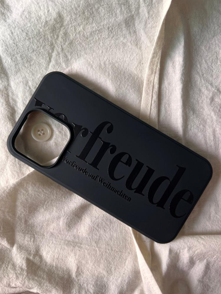 (Only Iphone/Jelly) Vorfreude Black Jelly Phonecase /archive tag