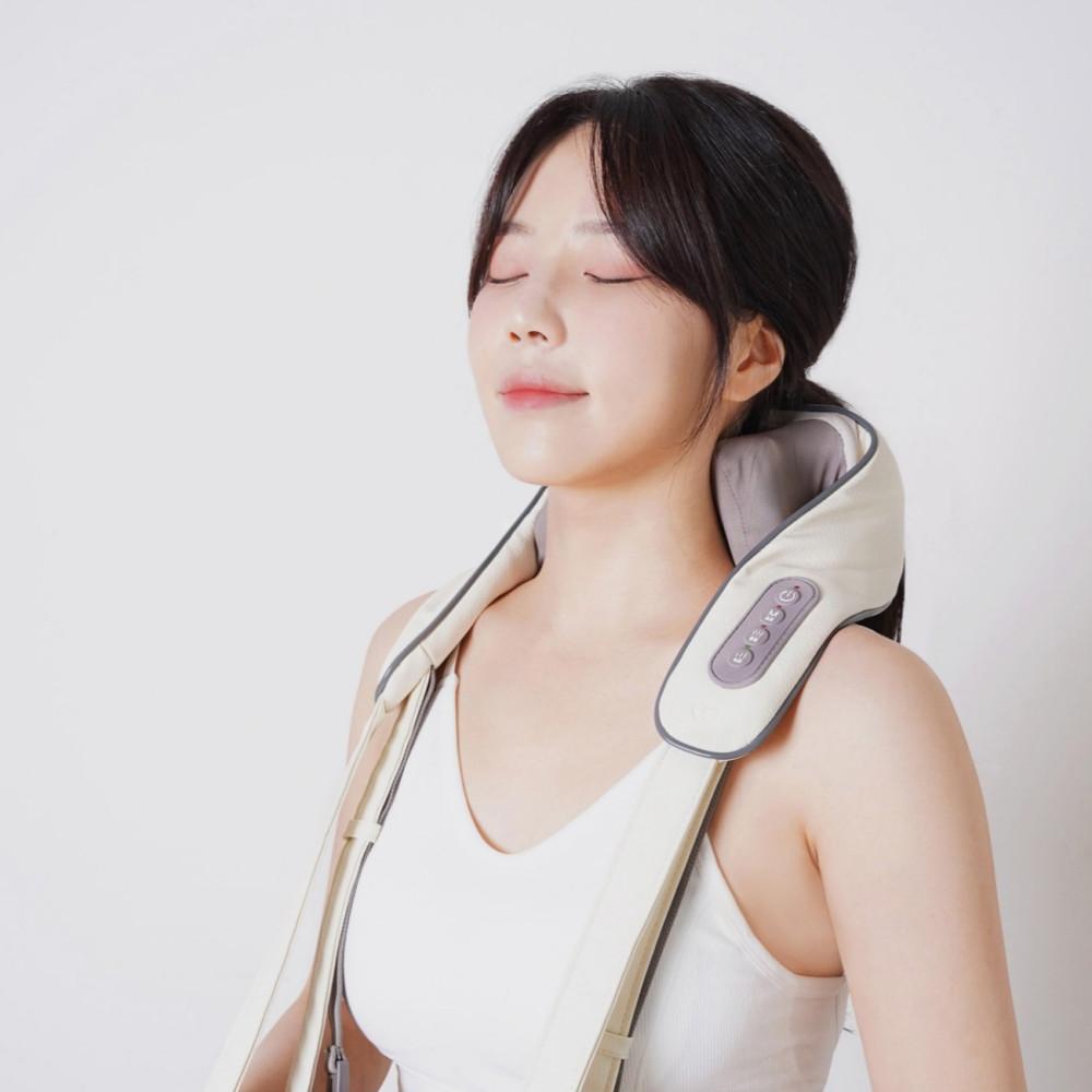 (예약판매) 클로 넥앤프로 무선 목 어깨 마사지기 안마기 마사지기계 허리 승모근 마사지