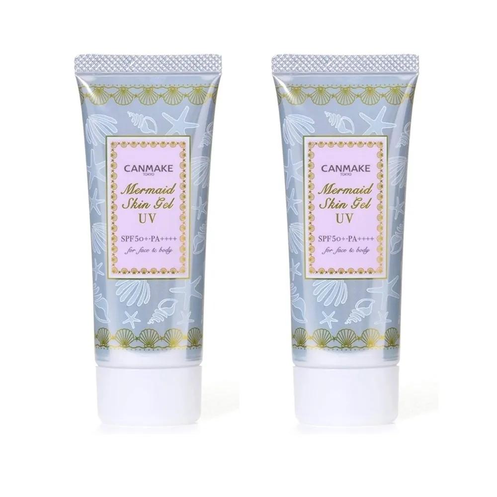 캔메이크 SPF 50 머메이드 UV 스킨 젤 40g 2팩 Canmake Mermaid Skin Gel UV 01, 1.4 oz (40 g) | 상품 상세 | 크로켓