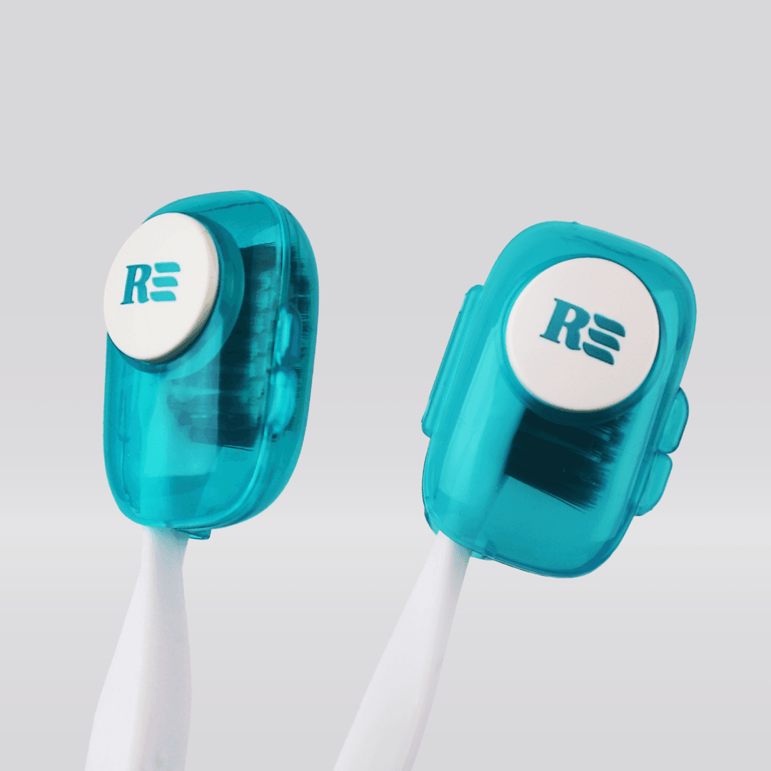 모프 칫솔 살균캡 세트 - 리브러쉬