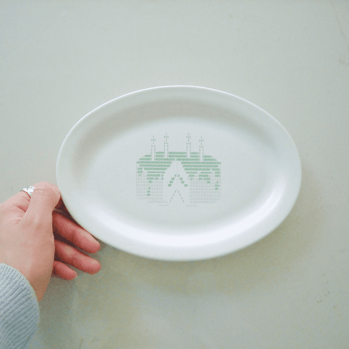 Cake Oval Plate