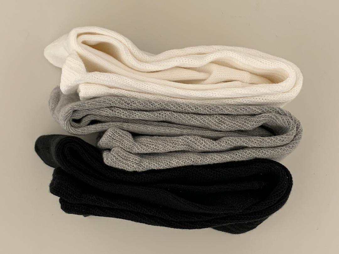 BREAD KNEE SOCKS (3 COLORS)