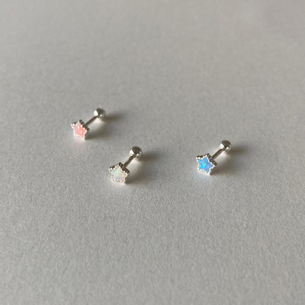 [실버925] 오팔 스타 바벨