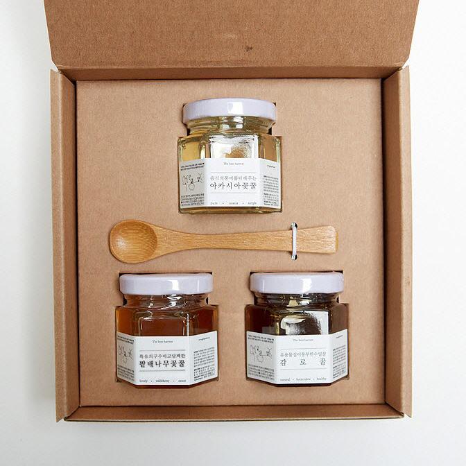 꿀건달 미니 천연꿀 3종세트