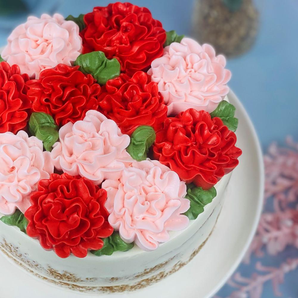 케이크 주문제작 기념일 부모님 생신 레터링 수제 맞춤 전국 택배 배달 카네이션 케익