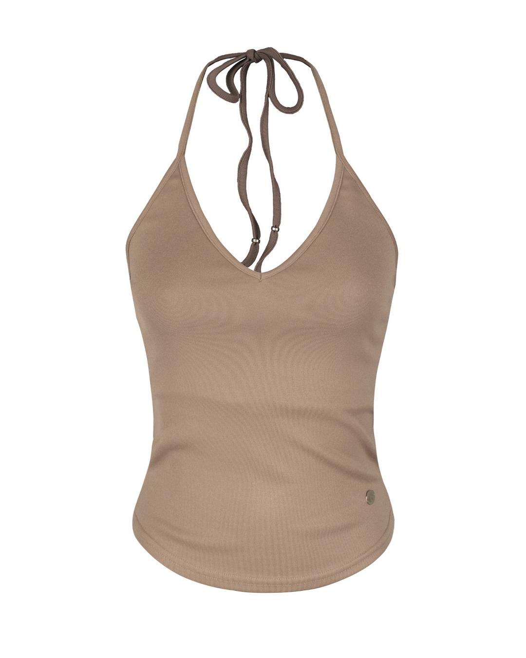 CS BALL HALTER BRA TOP-029 (BEIGE)