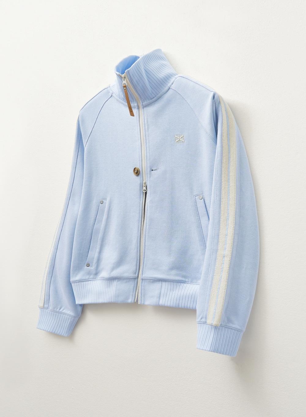 Lawton All Day Track Zip-up Jacket - Sky Blue