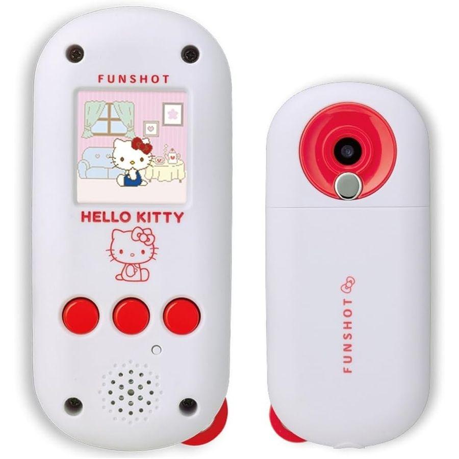 타카라토미 산리오 펀샷 디지털 토이 카메라 헬로키티 시나모롤 쿠로미