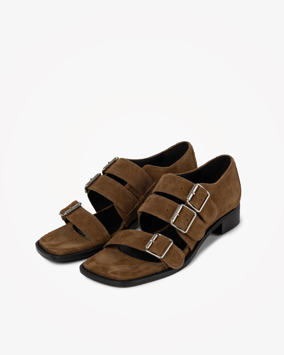 GIU SANDAL LOAFERS (BROWN)