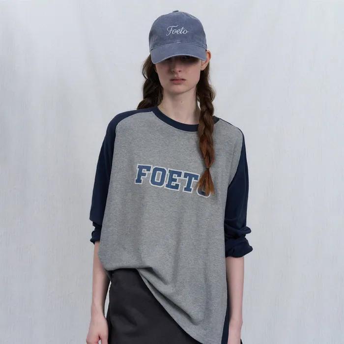 [11th] Same point reglan tee - grey