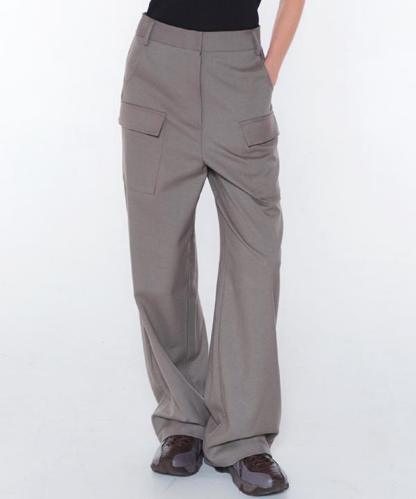 NOI1395 multi pocket slacks (khaki)
