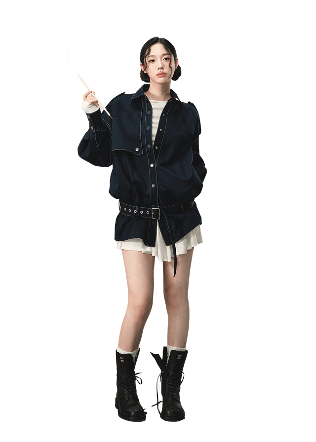 LLDC 'MANHATTAN GIRLS' Vivian Coat [2COLOR]