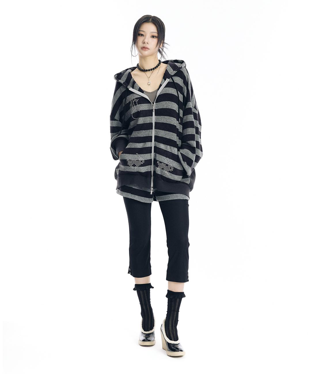 HA - RU  HOODIE - BLACK