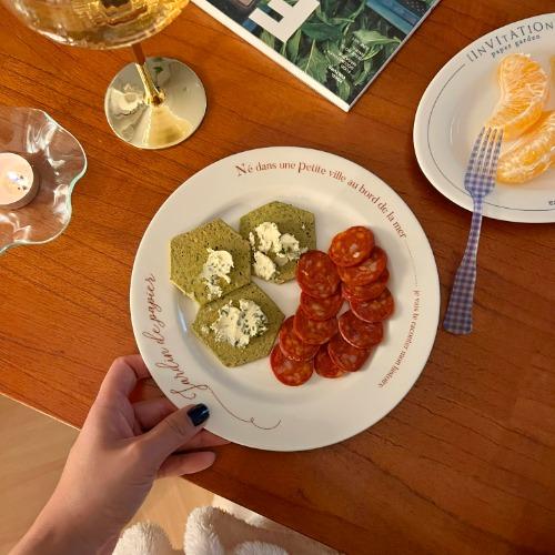 [자체제작] "바닷마을에서\" 플레이트