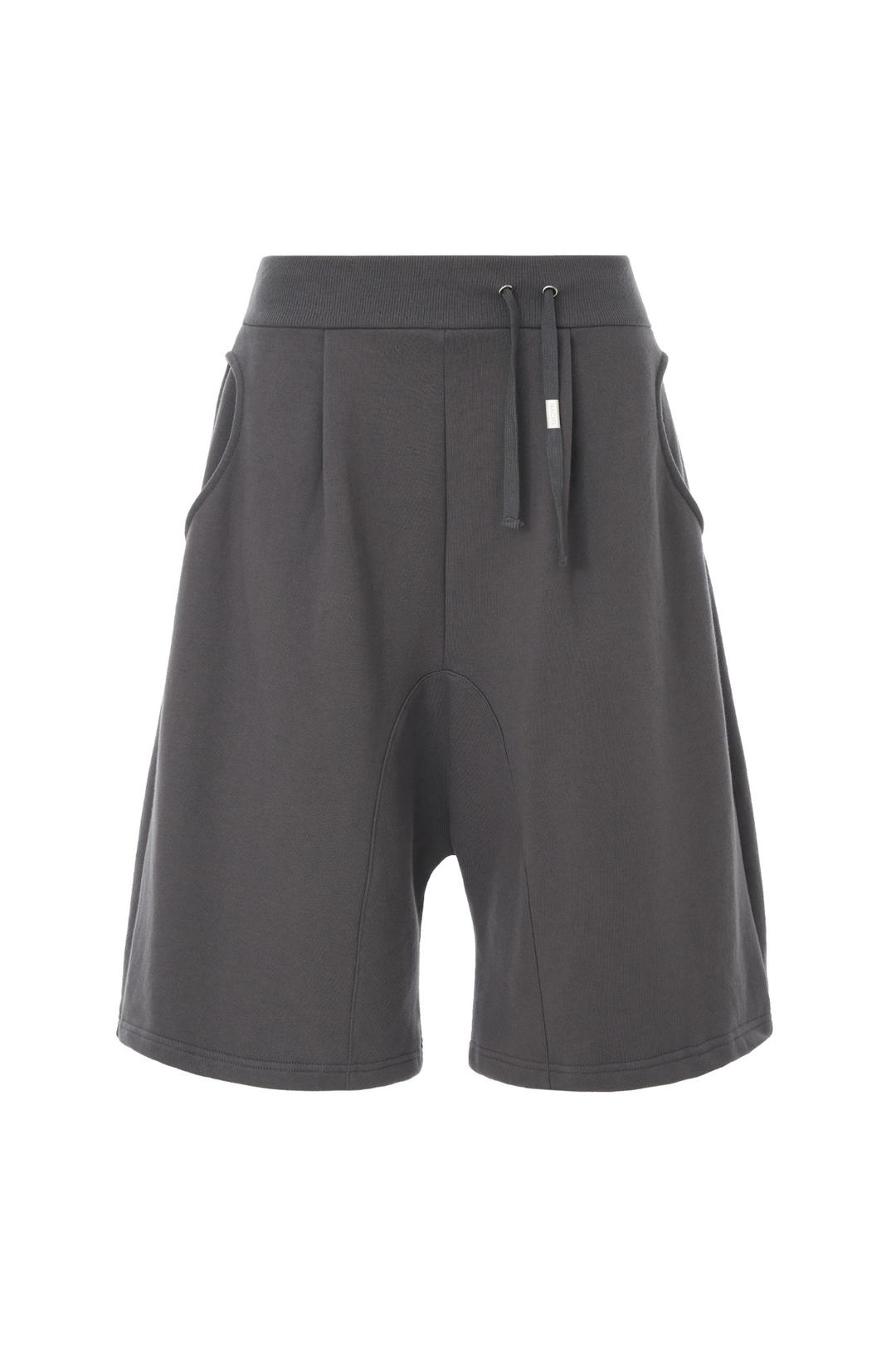 BAGGY HALF PANTS (UNISEX) CHARCOAL