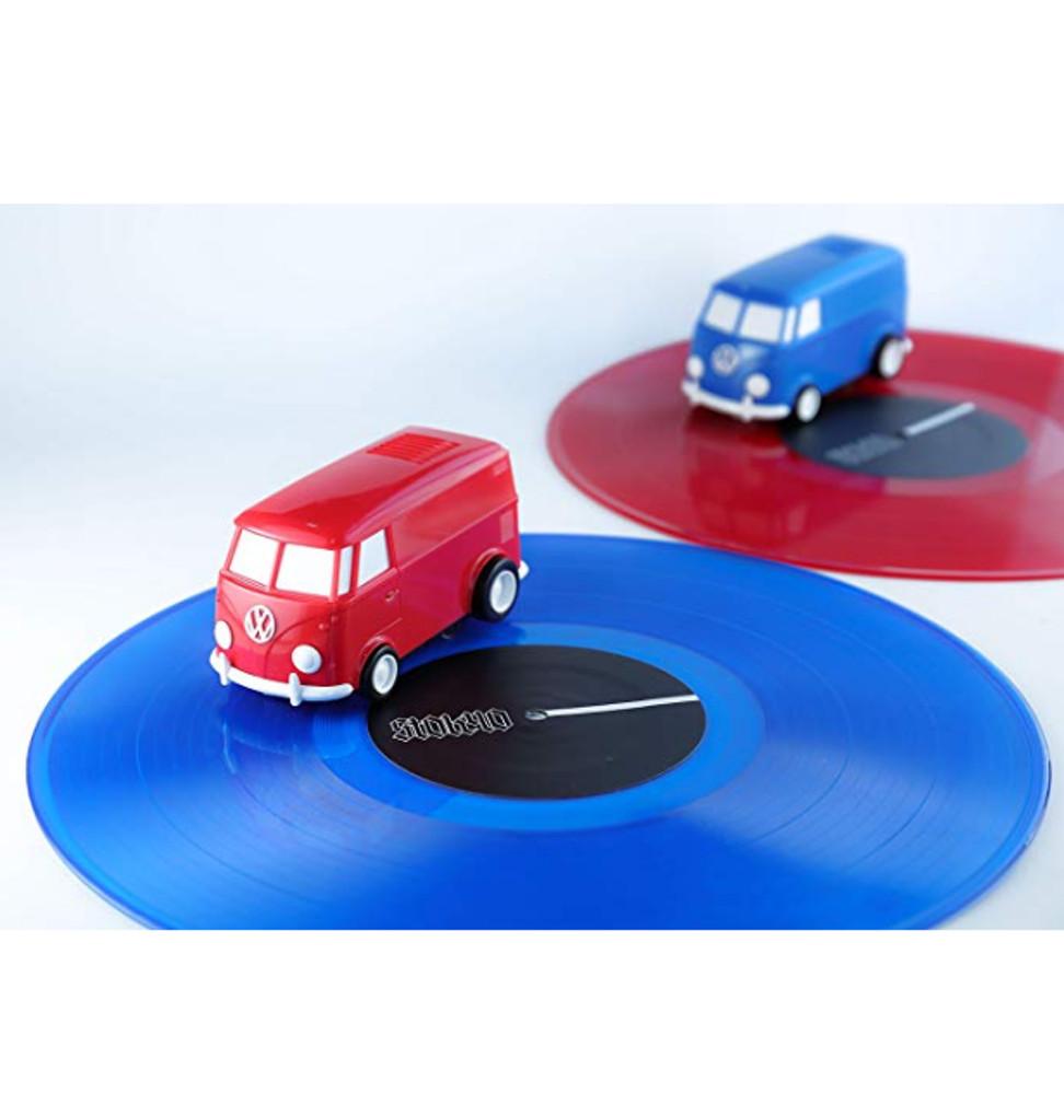 폭스바겐 사운드 왜건 빈티지 턴테이블 lp플레이어 레드